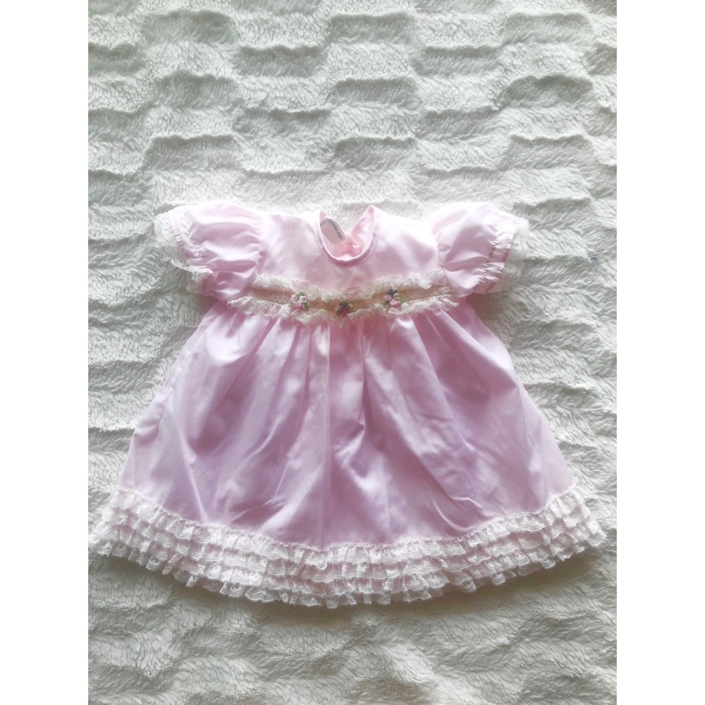🌷SOLD 🌷Vintage 1960s Mini World Dress - Picture 1 of 4